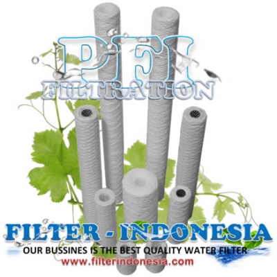 Bleach Cotton String Wound Cartridge Filter Indonesia  large2