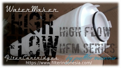 High Flow HFM Series Radial Pleat Filter Cartridge Indonesia  large2