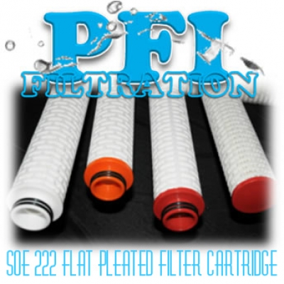 PFI PF Pleated Filter Cartridge SOE 222 Flat Glass Fiber Indonesia  large2