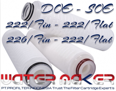 Pleated SOE 222 Flat Filter Cartridge Indonesia  large2