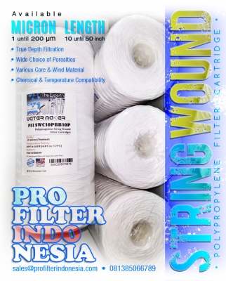 String Wound Water Filter Cartridge 1 micron Indonesia  large2