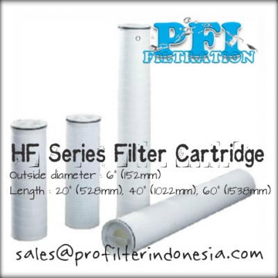 d HF Series Filter Cartridge OD 6 inch x 40 60 inch Indonesia  large2