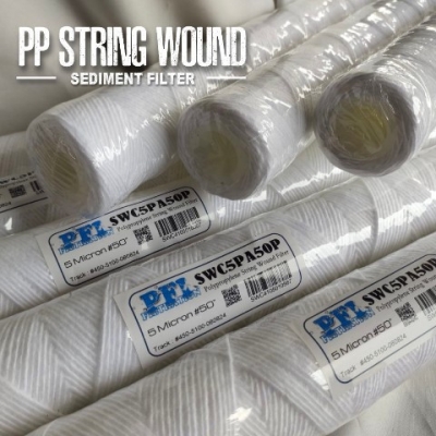 pp string wound cartridge filter benang  large2